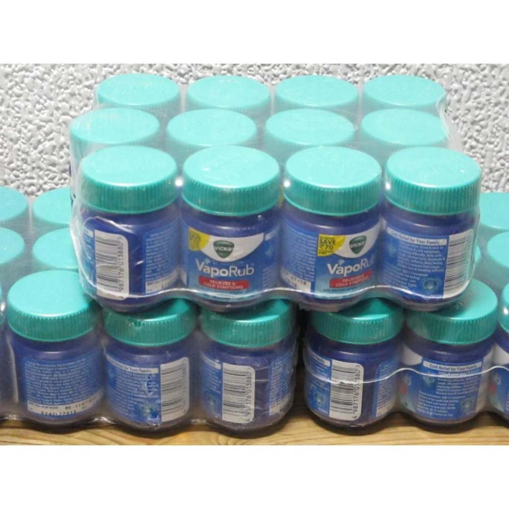 👍美國公司德國知名維克斯出品Vicks Vaporub 舒緩軟膏也有含樟腦薄荷 衛生油 通鼻棒-細節圖2