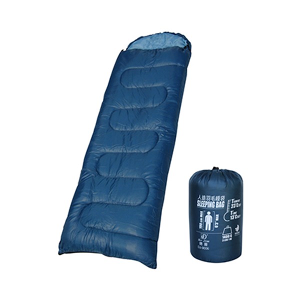 【睡袋 露營睡袋  保暖睡袋】DJ-9006高級人造羽毛睡袋 旅行睡袋 冬天睡袋登山睡袋 睡袋保暖 【安安大賣場】-細節圖2