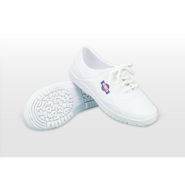 【工作鞋 防水鞋】朝日牌-慢跑鞋(有鞋帶)白色530 雨鞋 台灣製造 防水工作鞋 防水工作鞋 輕量工作鞋【安安大賣場】-細節圖2