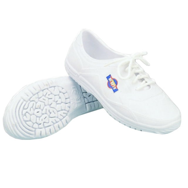 【工作鞋 防水鞋】朝日牌-慢跑鞋(有鞋帶)白色530 雨鞋 台灣製造 防水工作鞋 防水工作鞋 輕量工作鞋【安安大賣場】-規格圖3