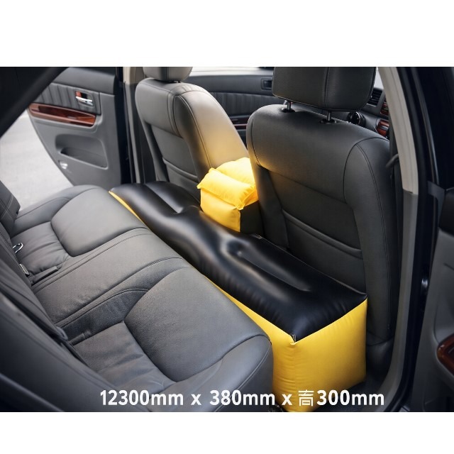 【車用充氣床 車中床】後座車床墊 兒童安全防掉落 車宿充氣床 車震露營床 汽車後座床墊【安安大賣場】-細節圖3