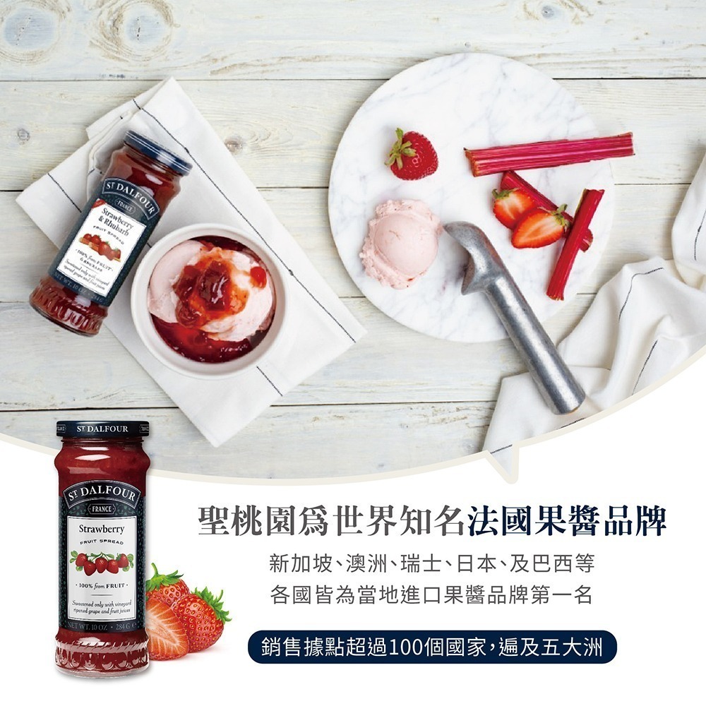 聖桃園果醬 28g*3入一組 (四果綜合、藍莓、草莓)-細節圖5