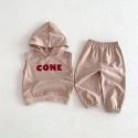 【風鈴草 Baby Shop】無袖連帽背心長褲套裝 兒童套裝 男童套裝 女童套裝-規格圖11