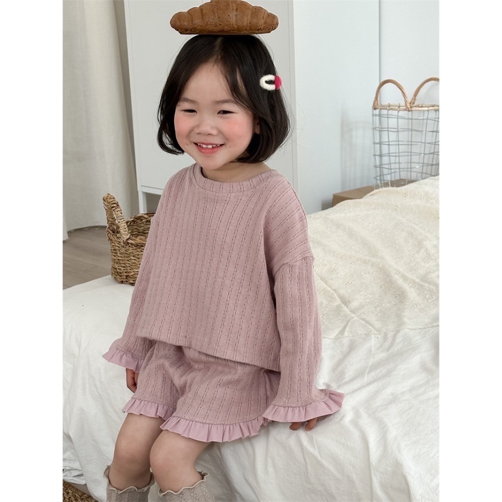 QQ花邊洋氣套裝-細節圖4