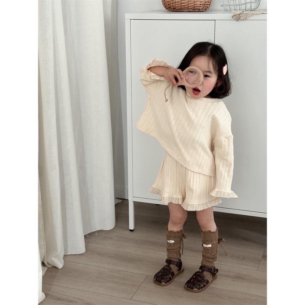 QQ花邊洋氣套裝-細節圖6