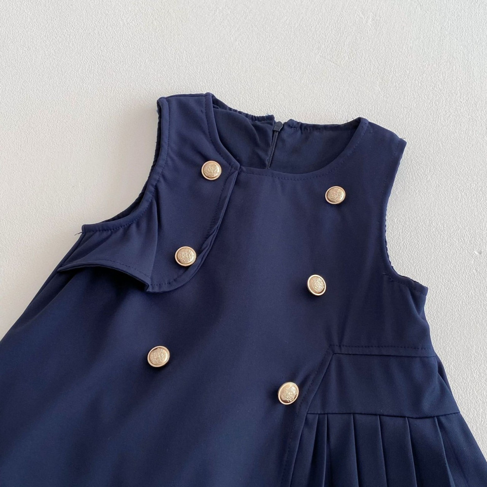 學院風連身裙 童裝 女童洋裝 女寶洋裝 寶寶洋裝 兒童洋裝 女童裙子 女寶裙子 寶寶裙子 兒童裙子-細節圖5