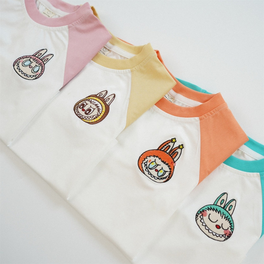 刺繡兔兔休閒套裝 童裝 兒童套裝 寶寶套裝 休閒套裝 男童套裝 女童套裝 女寶套裝 男寶套裝-細節圖4