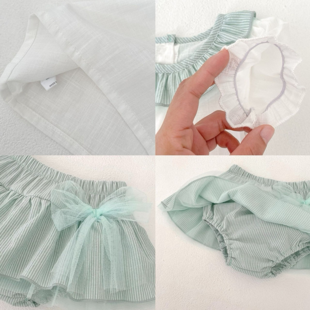 夢幻薄荷公主套裝 童裝 兒童套裝 寶寶套裝 休閒套裝 女童套裝 女寶套裝-細節圖6