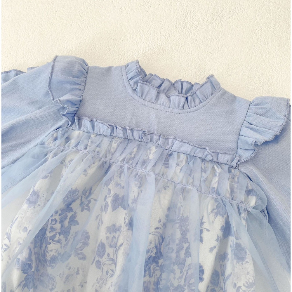 藍夢花語公主包屁衣 童裝 寶寶包屁衣 女寶包屁衣-細節圖5