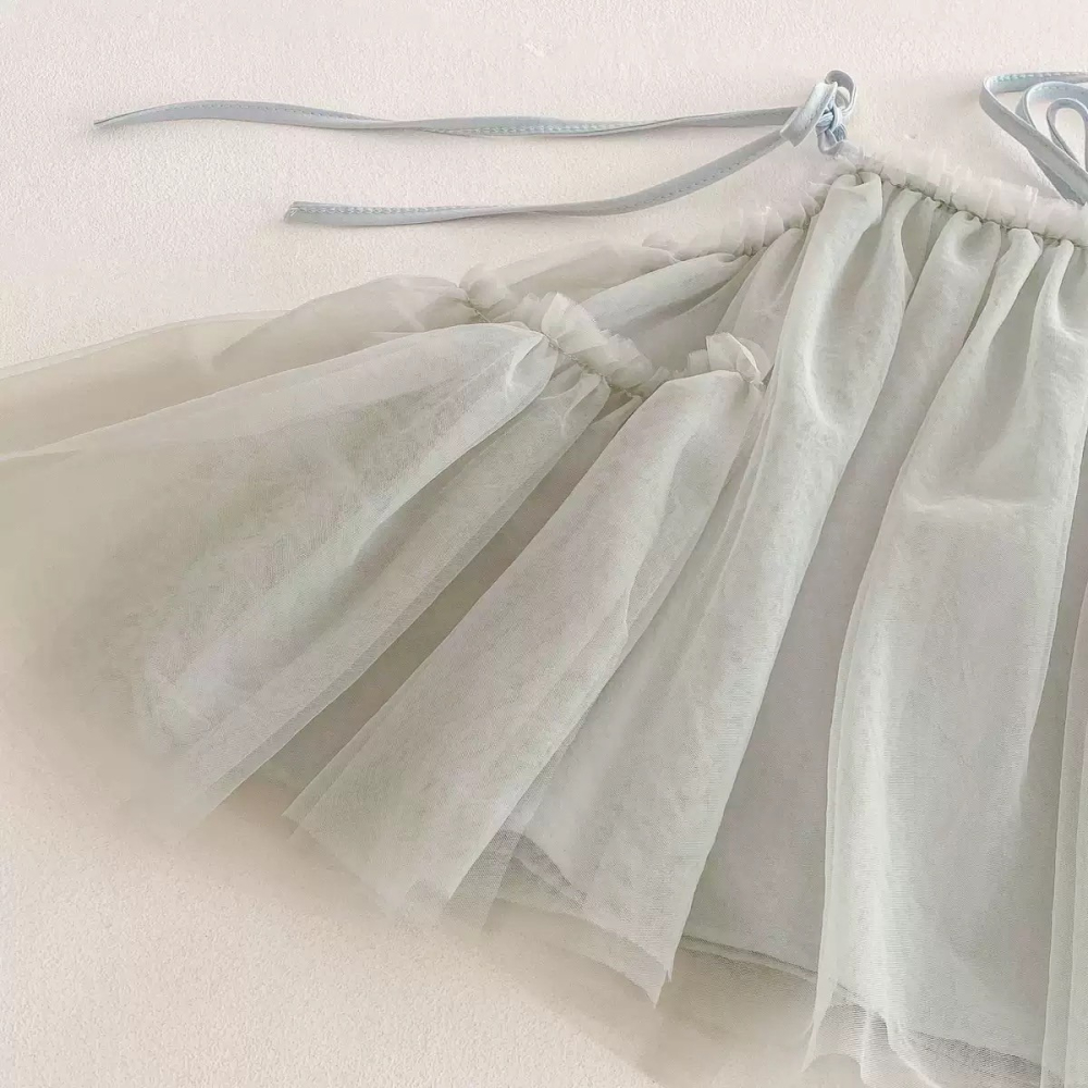 甜美飄逸公主吊帶裙 童裝 女童洋裝 女寶洋裝 寶寶洋裝 兒童洋裝 女童裙子 女寶裙子 寶寶裙子 兒童裙子 週歲穿搭-細節圖6