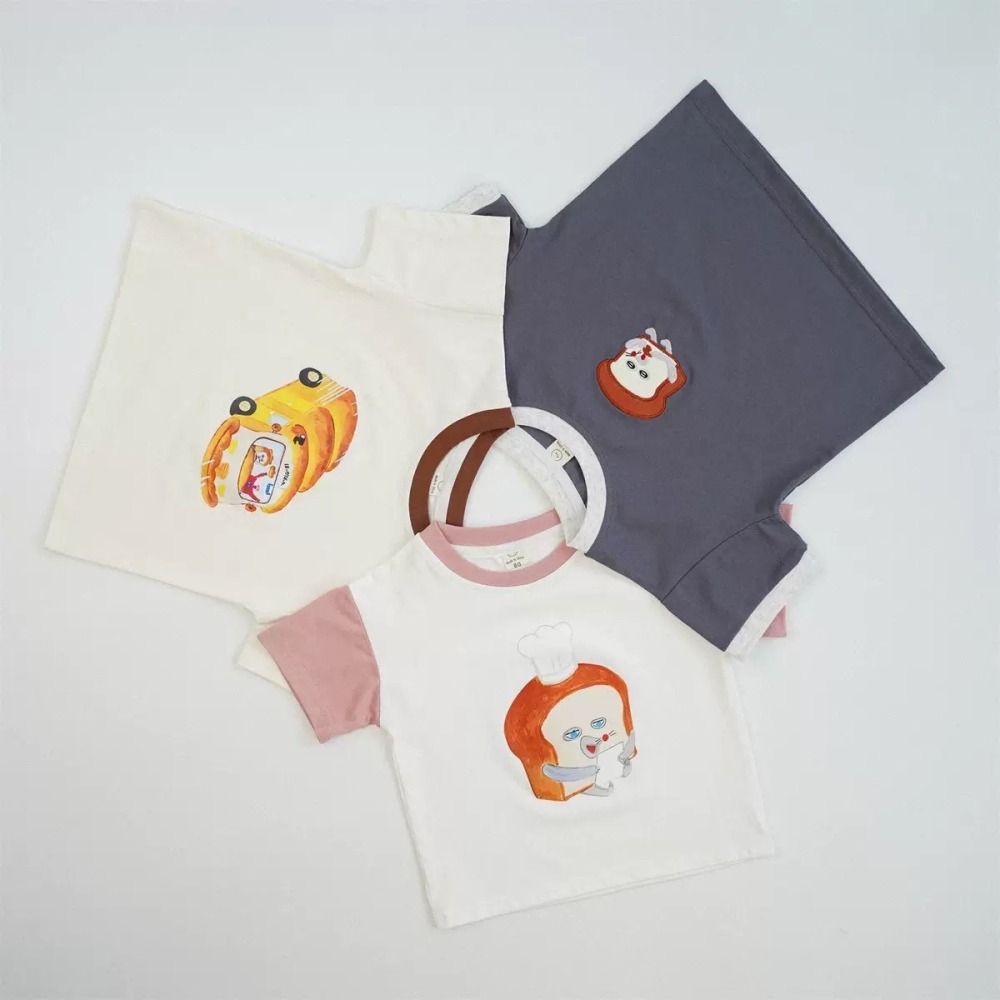 麵包小偷上衣 童裝 男童上衣 女童上衣 女寶上衣 男寶上衣 寶寶上衣 兒童上衣-細節圖3