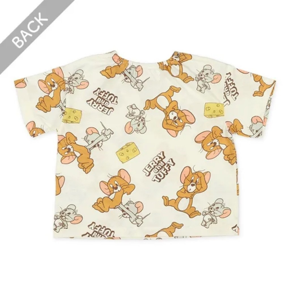 日本西松屋｜湯姆貓與傑利鼠護肚套裝 童裝 日本代購  童裝 兒童套裝 寶寶套裝 休閒套裝 男童套裝 女童套裝 女寶套裝-細節圖2