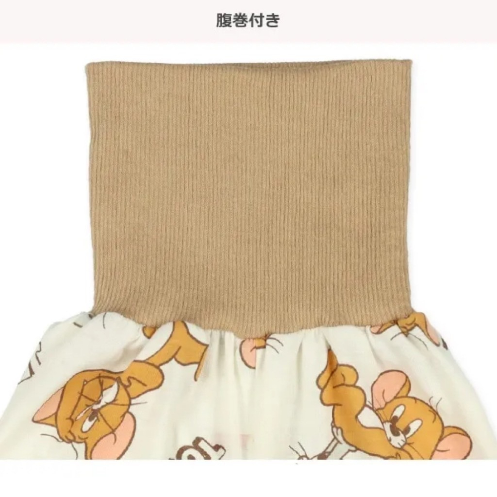 日本西松屋｜湯姆貓與傑利鼠護肚套裝 童裝 日本代購  童裝 兒童套裝 寶寶套裝 休閒套裝 男童套裝 女童套裝 女寶套裝-細節圖3
