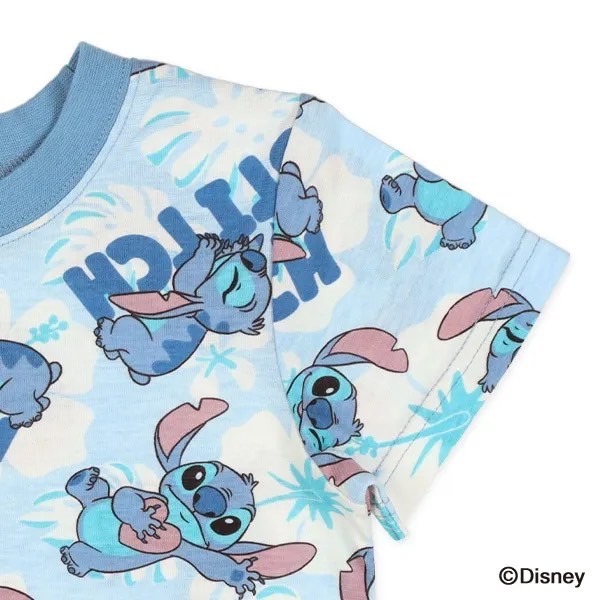 日本西松屋｜史迪奇護肚套裝 童裝 日本代購 童裝 兒童套裝 寶寶套裝 休閒套裝 男童套裝 女童套裝 女寶套裝 男寶套裝-細節圖3