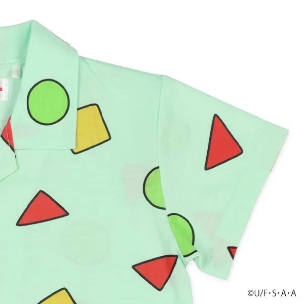 日本西松屋｜蠟筆小新護肚套裝 童裝 日本代購 童裝 兒童套裝 寶寶套裝 休閒套裝 男童套裝 女童套裝 女寶套裝-細節圖3