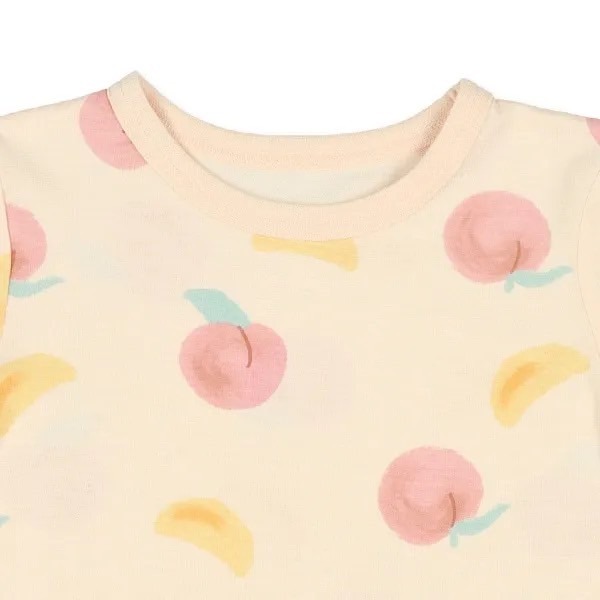 日本西松屋｜小桃子護肚套裝 童裝 日本代購 童裝 兒童套裝 寶寶套裝 休閒套裝 男童套裝 女童套裝 女寶套裝 男寶套裝-細節圖2