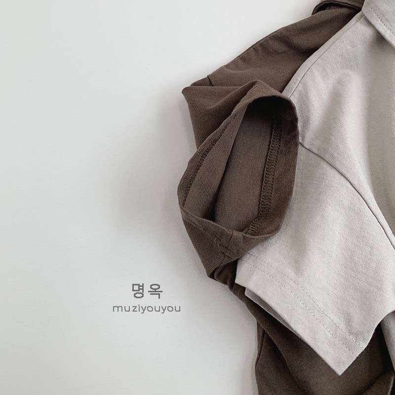 Comma休閒小翻領T上衣 童裝 男童上衣 男寶上衣 寶寶上衣 兒童上衣 休閒上衣-細節圖4