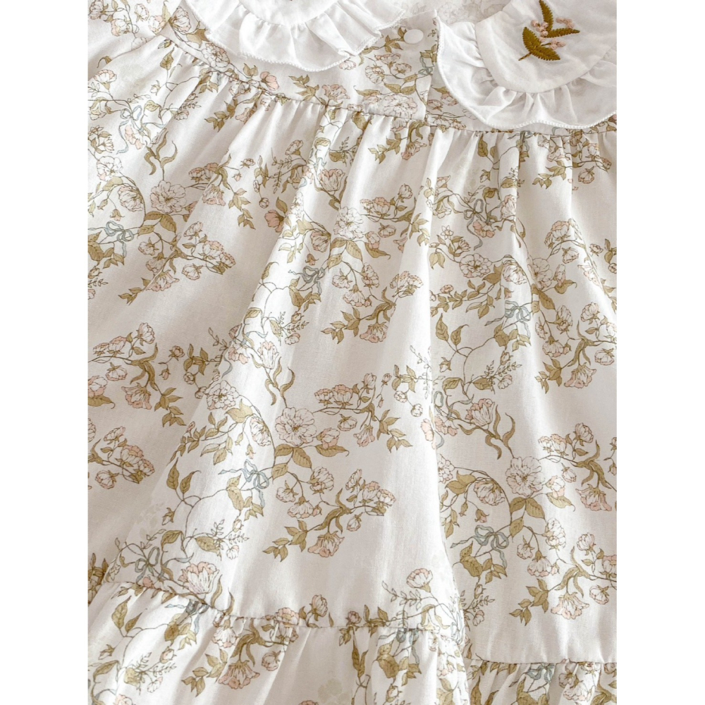 田園花語洋裝 童裝 女童洋裝 女寶洋裝 寶寶洋裝 兒童洋裝 女童裙子 女寶裙子 寶寶裙子 兒童裙子-細節圖7