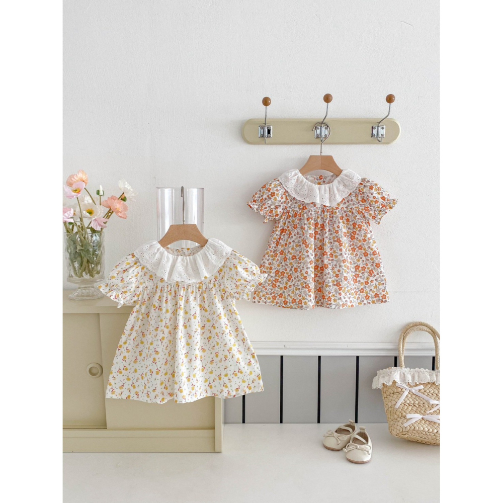 微風花境連衣裙 童裝 女童洋裝 女寶洋裝 寶寶洋裝 兒童洋裝 女童裙子 女寶裙子 寶寶裙子 兒童裙子-細節圖2