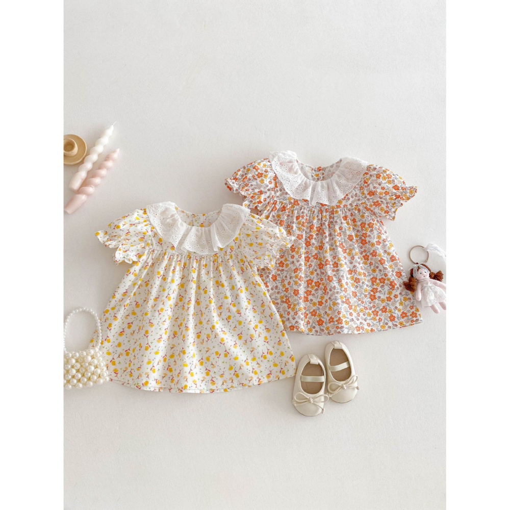 微風花境連衣裙 童裝 女童洋裝 女寶洋裝 寶寶洋裝 兒童洋裝 女童裙子 女寶裙子 寶寶裙子 兒童裙子-細節圖3