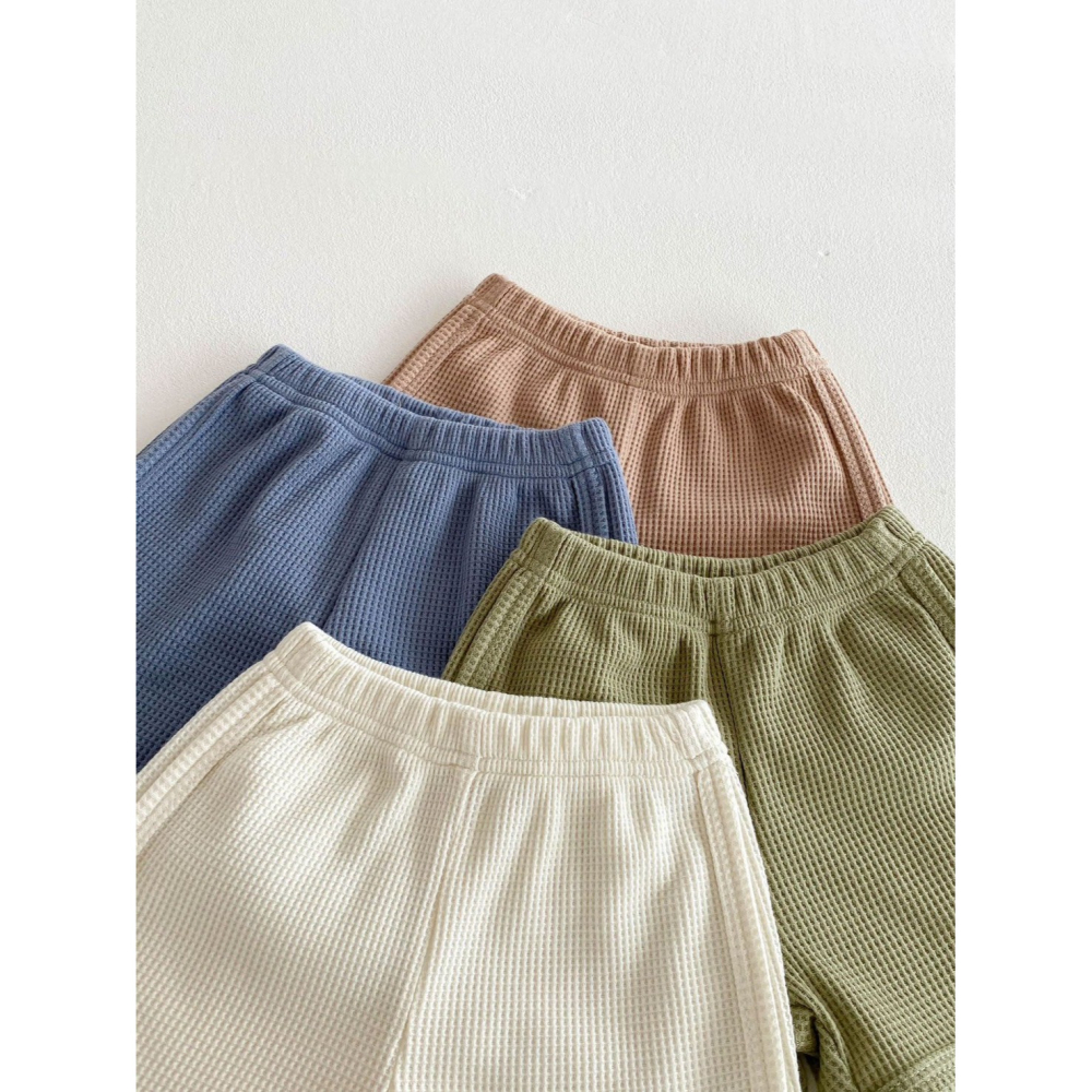 華夫格小熊無袖套裝 童裝 兒童套裝 寶寶套裝 休閒套裝 男童套裝 女童套裝 女寶套裝 男寶套裝-細節圖9