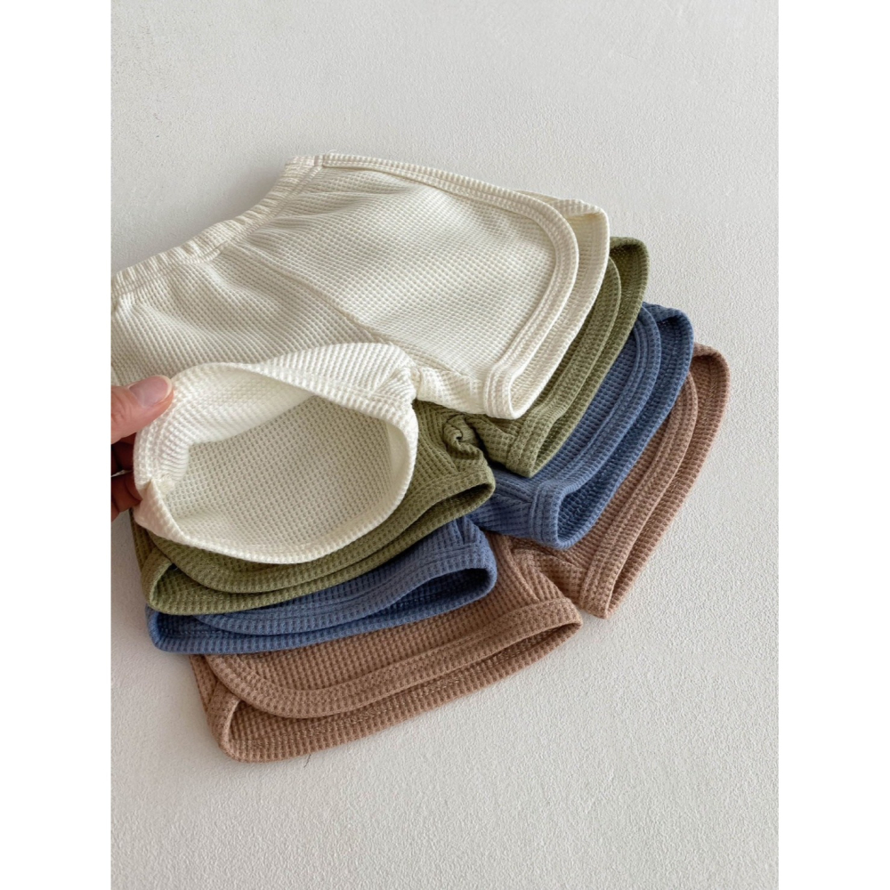 華夫格小熊無袖套裝 童裝 兒童套裝 寶寶套裝 休閒套裝 男童套裝 女童套裝 女寶套裝 男寶套裝-細節圖10