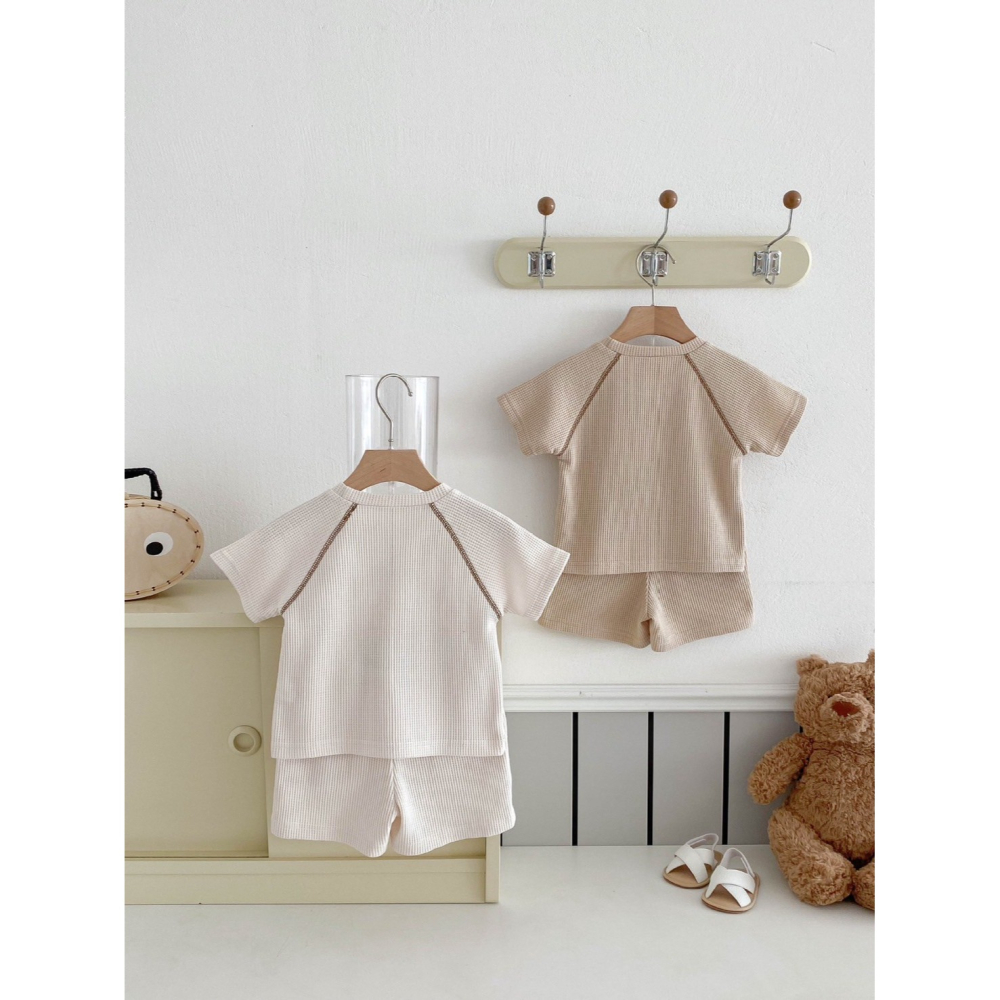 小熊漫遊居家套裝 童裝 兒童套裝 寶寶套裝 休閒套裝 男童套裝 男寶套裝-細節圖2