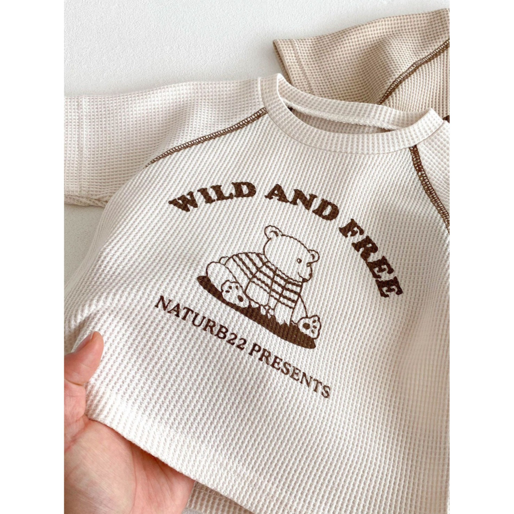 小熊漫遊居家套裝 童裝 兒童套裝 寶寶套裝 休閒套裝 男童套裝 男寶套裝-細節圖6