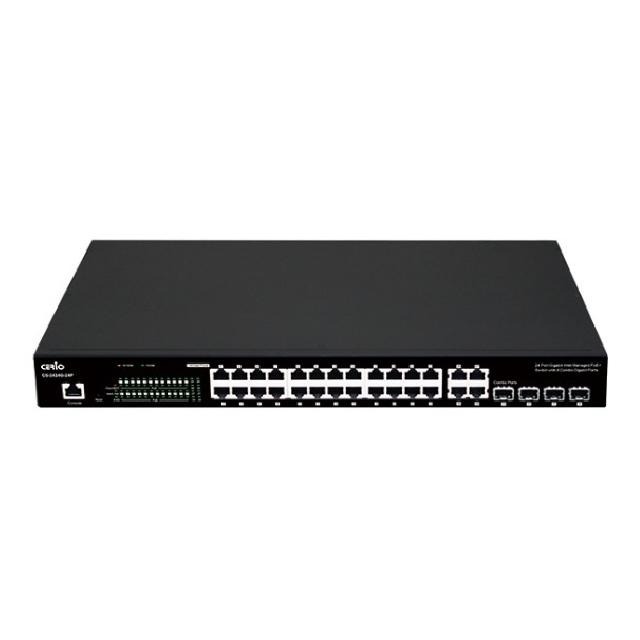 昌運監視器 CS-2424G-24P 4埠+24埠 10/100/1000Mbps PoE 管理型網路交換器-細節圖2