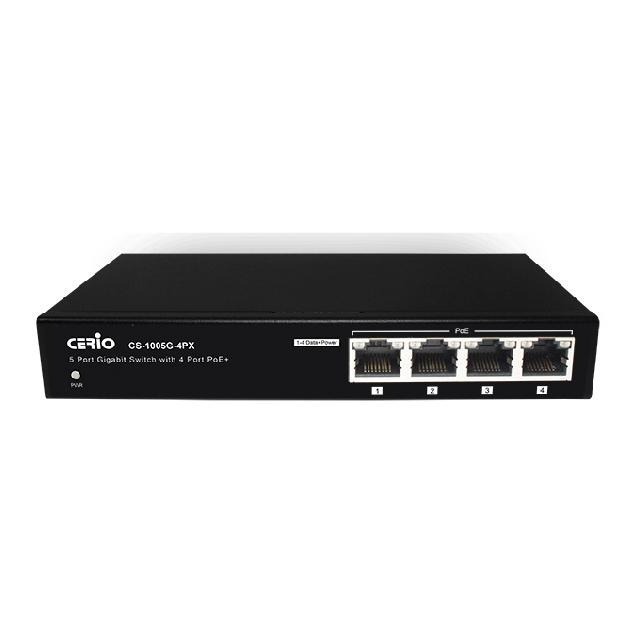 昌運監視器CS-1005G-4PX 5埠 10/100/1000Mbps網路交換器停產(以CS-1008G-4PX出貨)-細節圖2