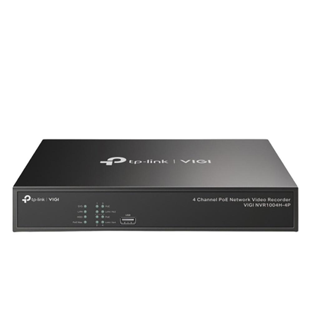 TP-LINK 昌運監視器 VIGI NVR1004H-4P 4路 PoE+ 網路監控主機 監視器主機 (NVR)-細節圖2