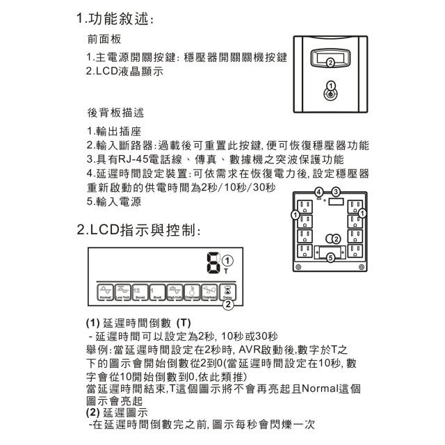 昌運監視器 IDEAL愛迪歐 PS Pro-5000L 5000VA 三段式穩壓器 全電子式穩壓器-細節圖4