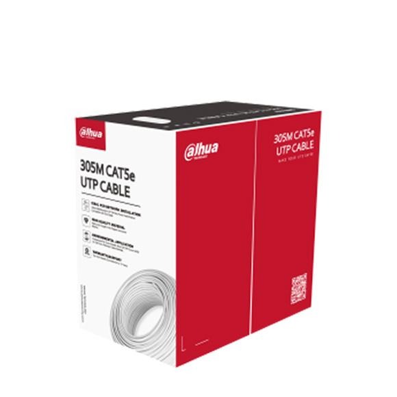 昌運監視器 大華 DH-PFM920I-5EUN 305M 305米 Cat5e 白色室內網路線-細節圖2
