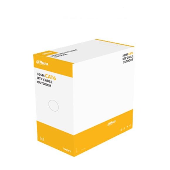 昌運監視器 大華 DH-PFM920-6U 305M 305米 Cat6 黑色屋外網路線-細節圖2