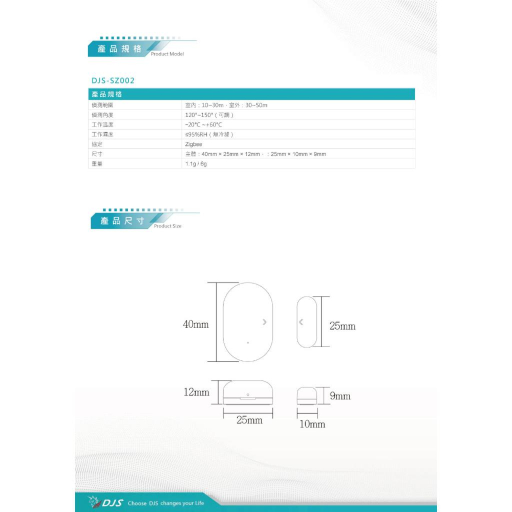 昌運監視器 DJS門禁小管家 閘道器+門磁感應器 開門關門手機推播通知 即時掌握進出狀態-細節圖5