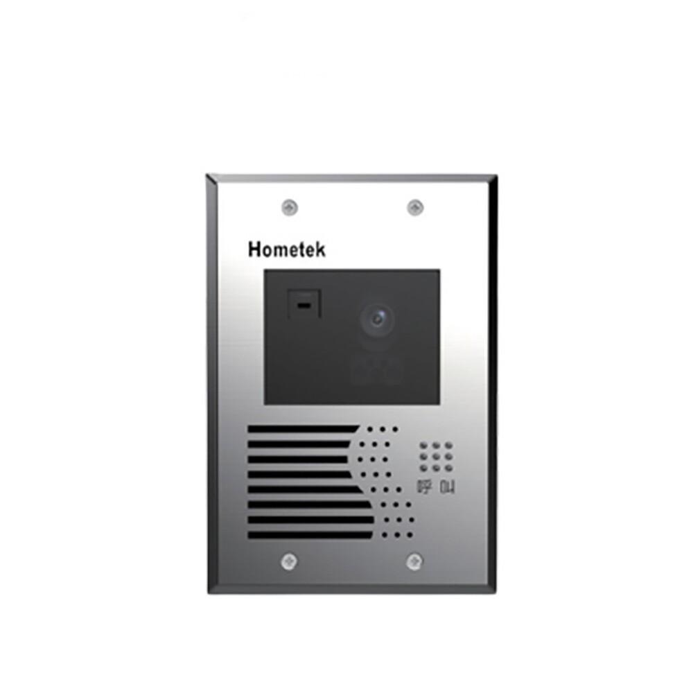 昌運監視器 Hometek HVF-25H 影像單按鍵對講機(預埋型) 不繡鋼材質 防雨防塵-細節圖2