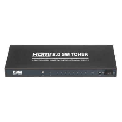 昌運監視器 HD-801SW 4K HDMI八進一出影像切換器-細節圖2