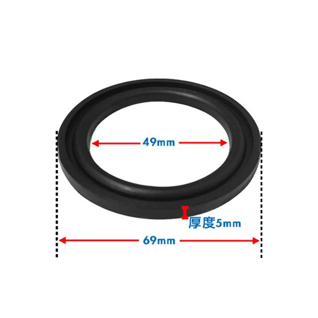 昌運監視器 DJS-H02 電子鎖墊片 橡膠材質 厚度5mm 台灣製造 適用各種手把式及球型電子鎖-細節圖3