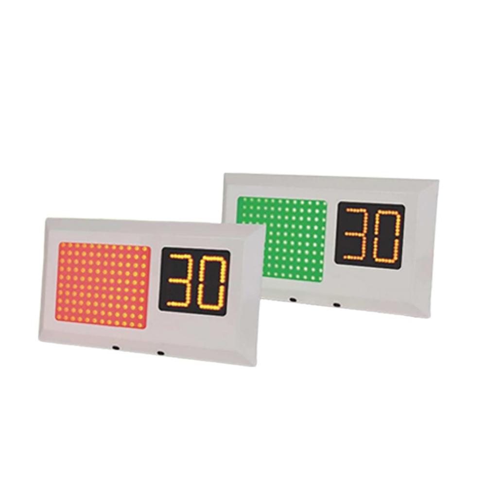 昌運監視器 LK-1045 平板雙色LED紅綠燈箱 停車場號誌顯示器 含倒數計秒顯示器-細節圖2
