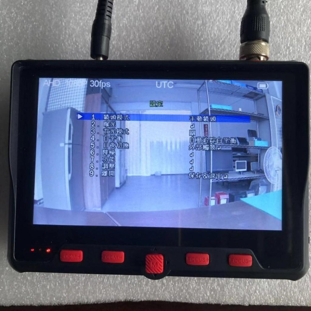昌運監視器 HD-6300A(HD-6300W) 4.3吋 500萬 同軸型工程寶 AHD 類比 監視器測試 多功能測試-細節圖5