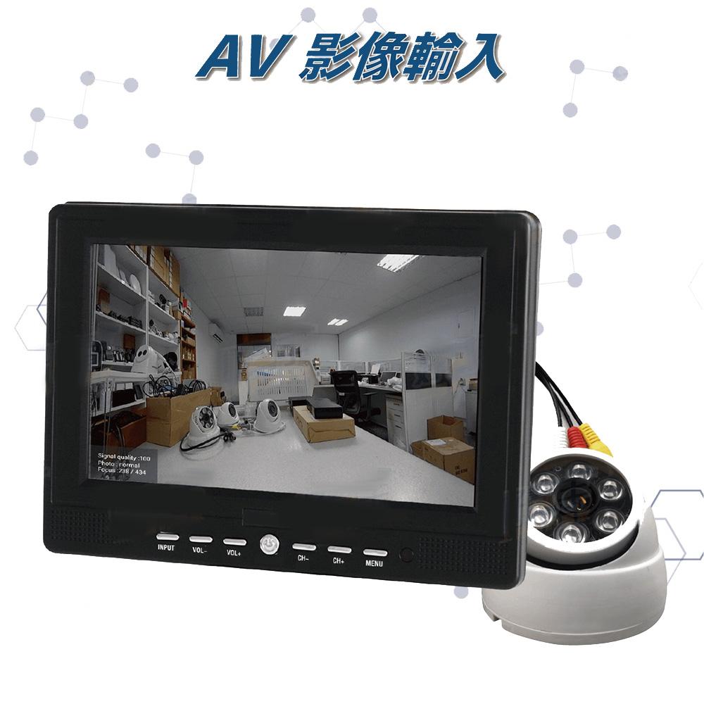 昌運監視器 HBS-701T2 7吋 電視多功能液晶顯示螢幕 1080P 60FPS 內建1500mAh電池-細節圖5