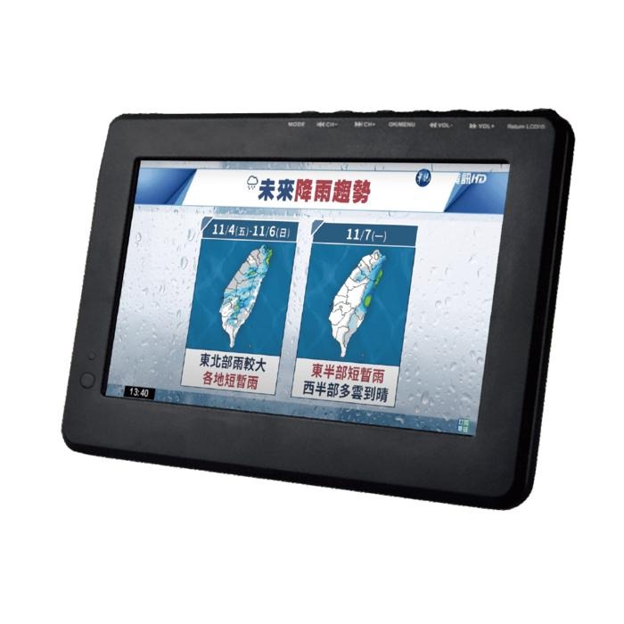 昌運監視器 HBS-120T2 12吋 電視多功能液晶顯示螢幕 1080P 60FPS 內建2000mAh電池-細節圖2