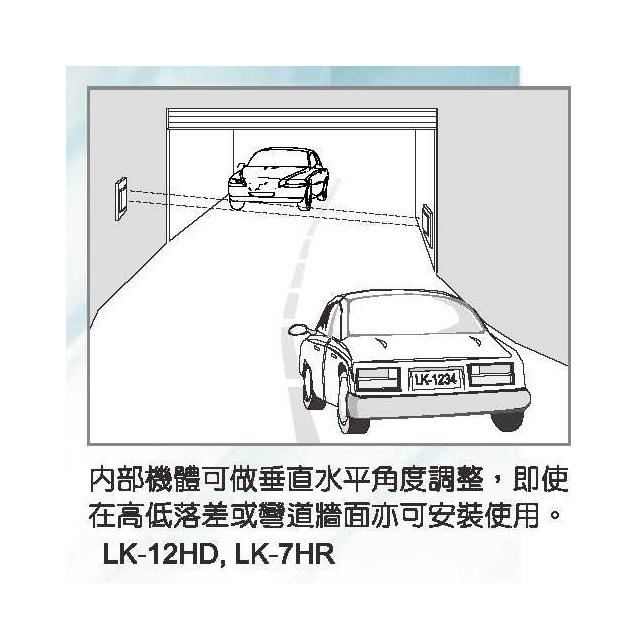 昌運監視器 Garrison LK-7HR 埋入型 反射式紅外線偵測器 偵測範圍7M-細節圖2