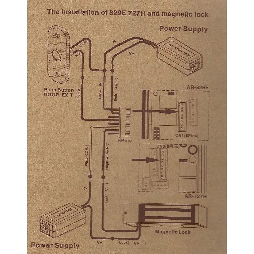 昌運監視器 SOYAL AR-725UD 讀頭 觸碰式背光門禁控制器 門禁讀卡機-細節圖2