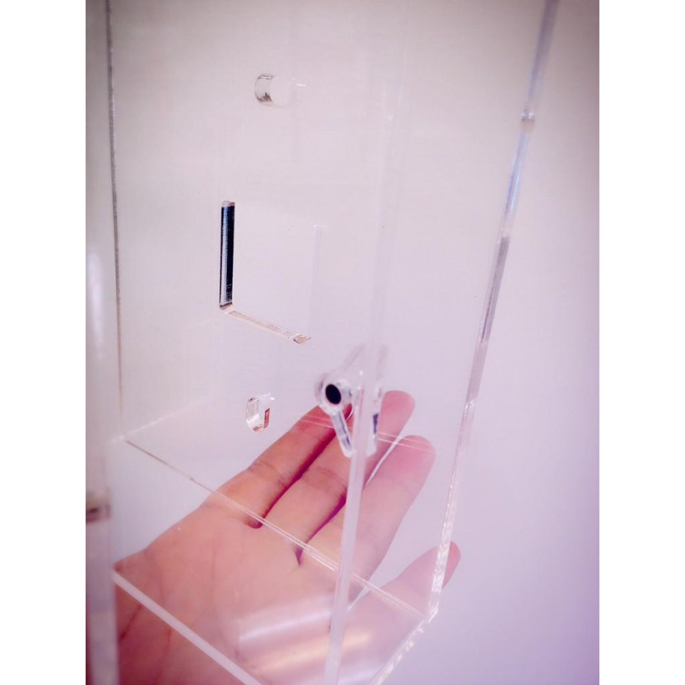 昌運監視器 防水盒 開關盒 電鈴盒 對講機盒 防護罩 刷卡機盒 卡機盒【訂製品】-細節圖3