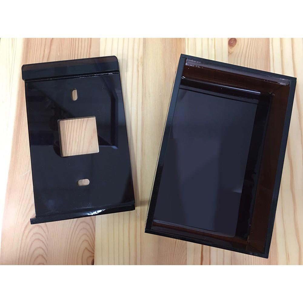 昌運監視器 讀卡機專用防水盒 電鈴盒 對講機盒 防護罩 刷卡機盒 卡機盒 直接感應-細節圖2