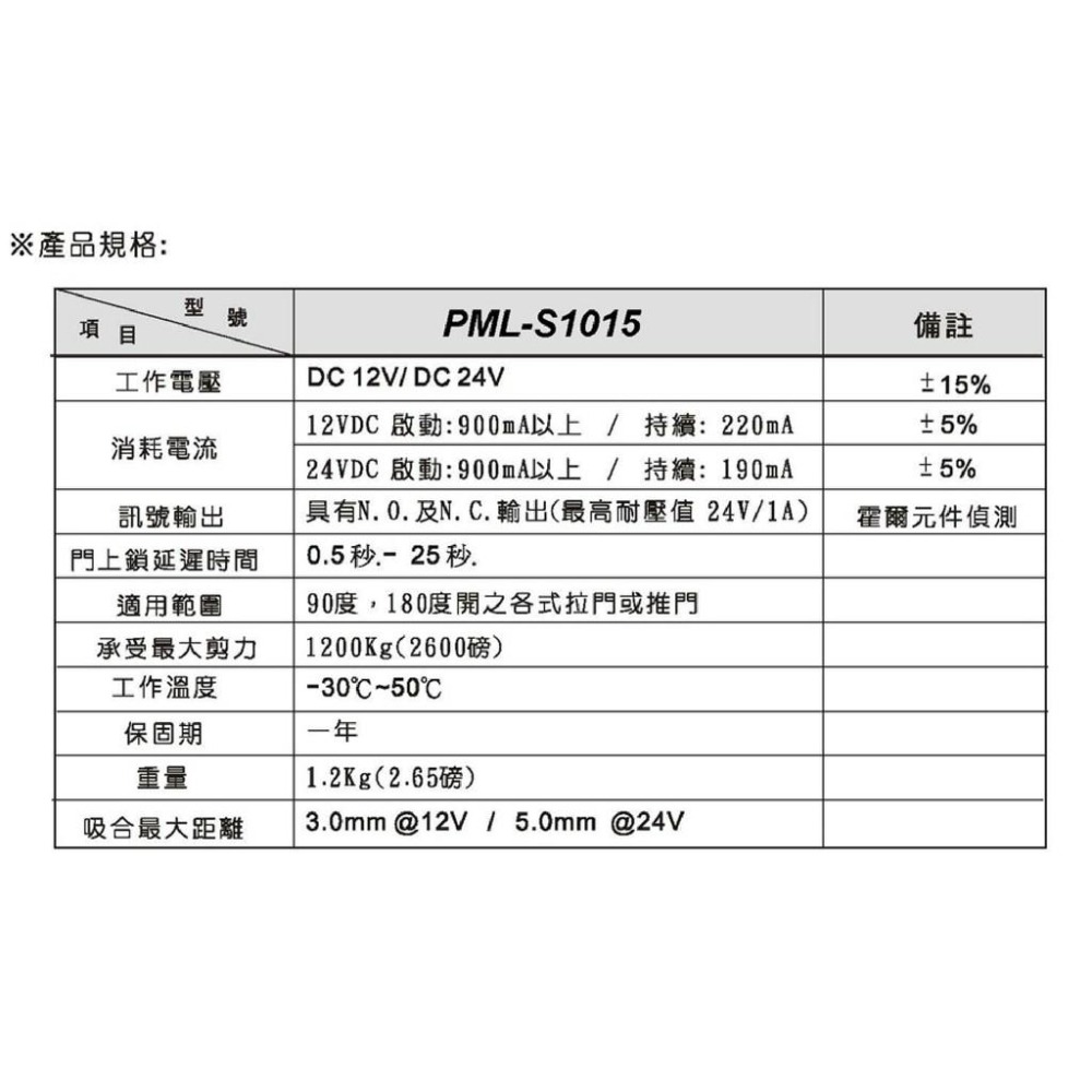 昌運監視器/ Pegasus PML-S1015 剪力鎖-細節圖2