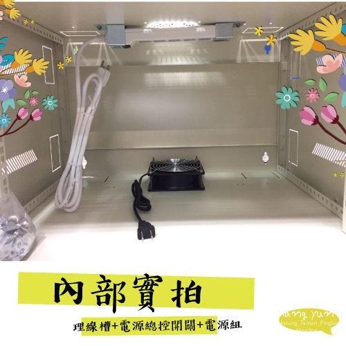 昌運監視器 8U-600 19吋 鐵製壁掛式機箱 網路機櫃 伺服器機櫃 電腦機櫃 【訂製品】-細節圖2