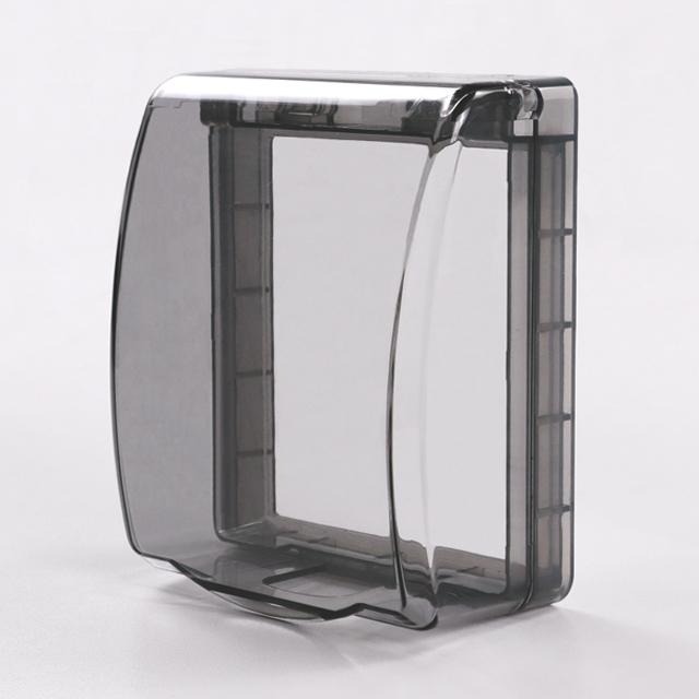 昌運監視器 DJS-DR02-B(黑色透明) 黏貼式門鈴防水盒 無線門鈴防水盒 無線門鈴防水罩 適用於DJS-DR95-細節圖5