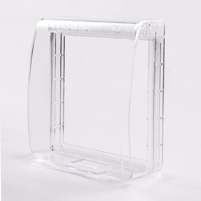 昌運監視器 DJS-DR02-W(透明) 黏貼式門鈴防水盒 無線門鈴防水盒 無線門鈴防水罩 適用於DJS-DR95-細節圖5